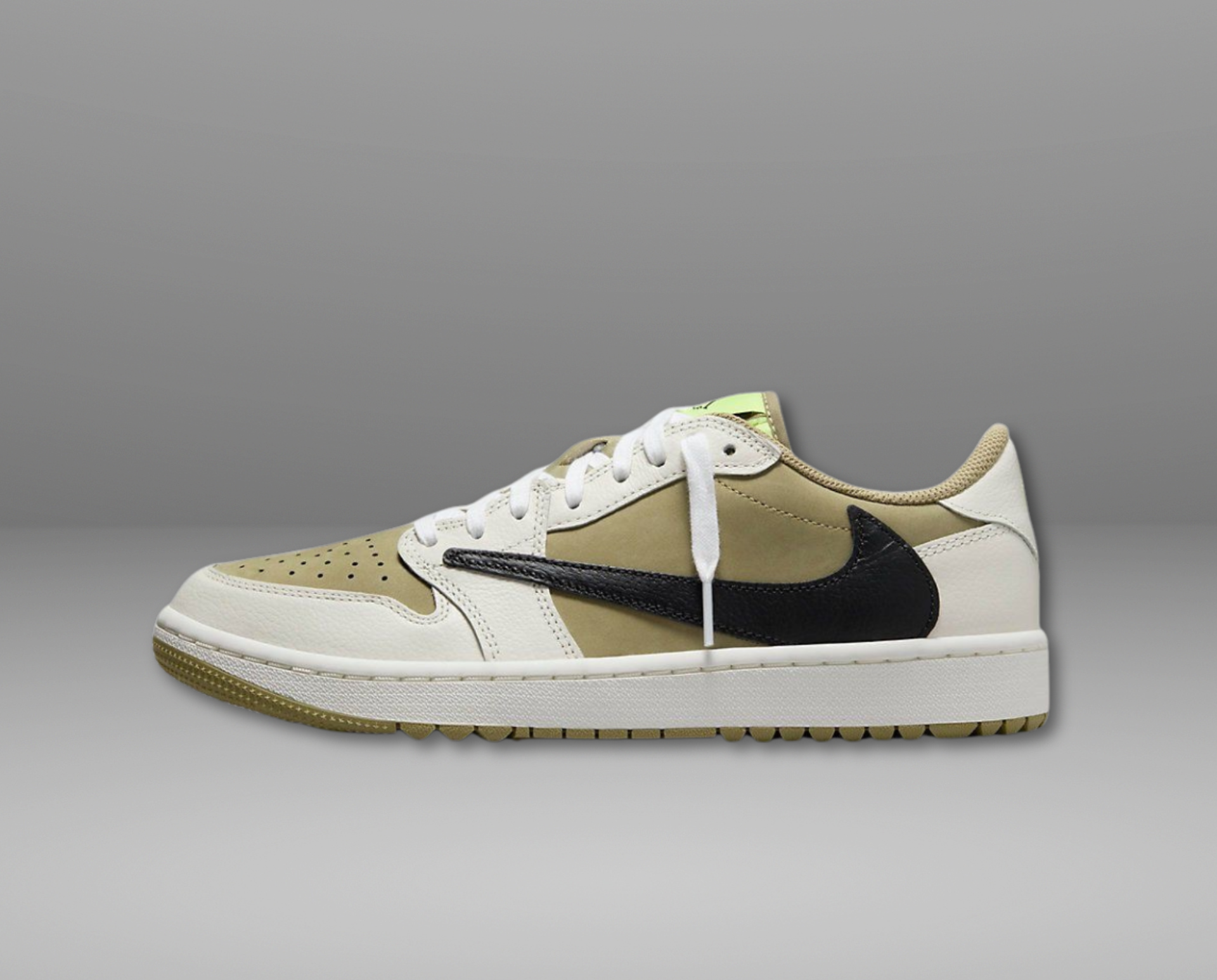 Air Jordan 1 Low Golf x Travis Scott "Olive" - snkrs83