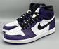 Air Jordan 1 Retro High OG "Court Purple" (2020) - snkrs83