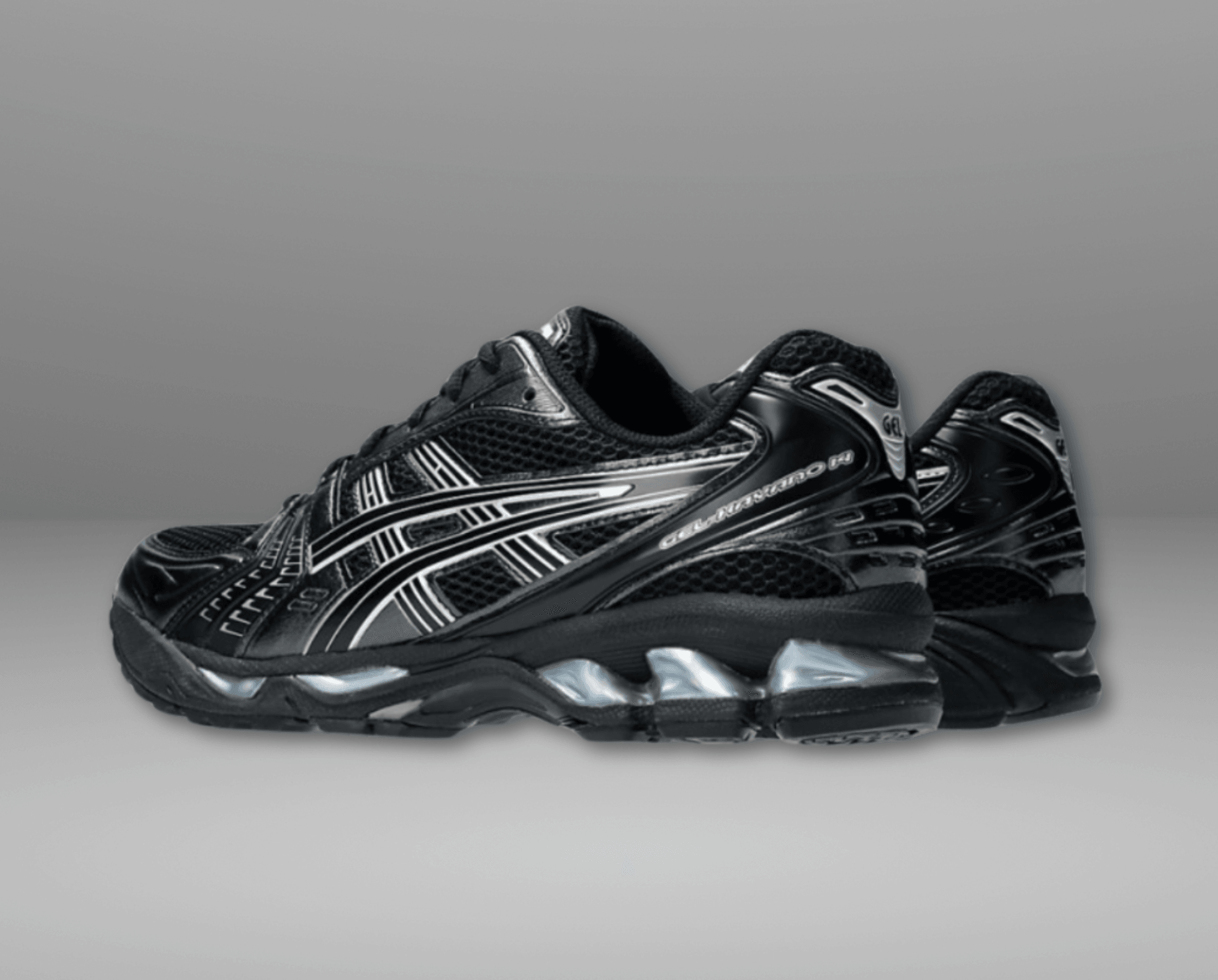 Asics Gel-Kayano 14 "Black Pure Silver" - snkrs83