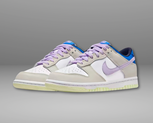 Dunk Low "Khaki Blue Pink" (GS) - snkrs83