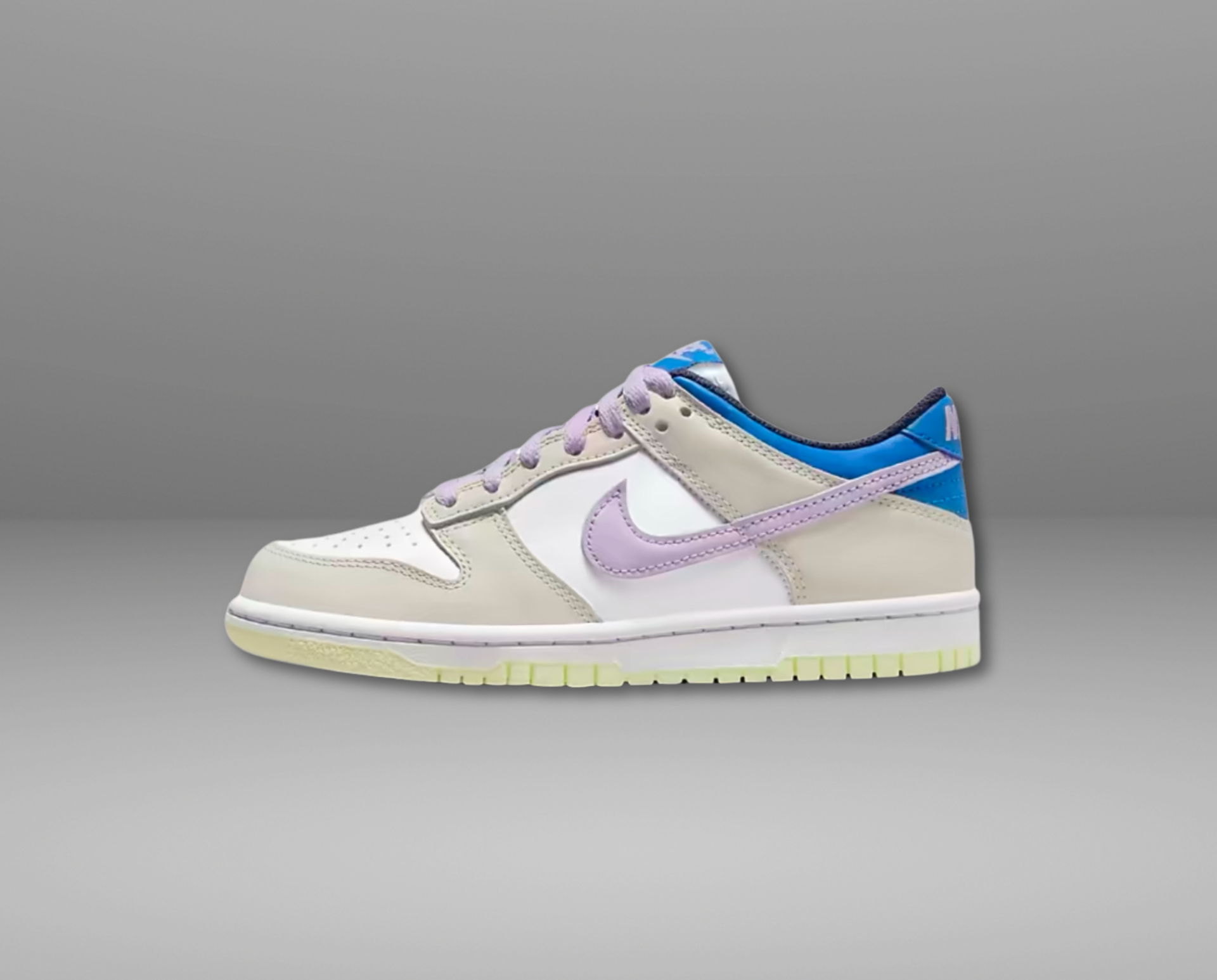 Dunk Low "Khaki Blue Pink" (GS) - snkrs83