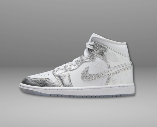 Air Jordan 1 Mid SE "Metallic Silver" - snkrs83