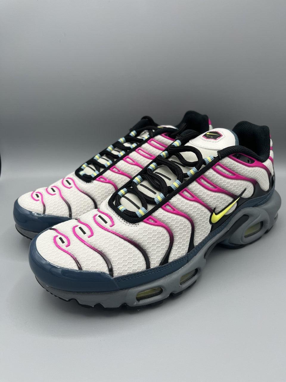 air max plus white pink and green